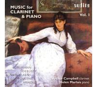 Arthur Campbell Music for Clarinet & Piano - Volume 1 (CD)