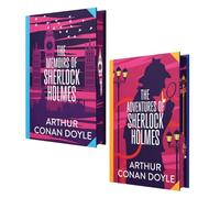 Arthur Conan Doyle Collection 2 Books Set (The Memoirs of Sherlock Holmes & The Adventures of Sherlock Holmes)