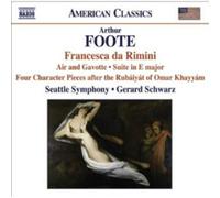 Arthur Foote Arthur Foote: Francesca Da Rimini: Air and G (CD) (Importación USA)