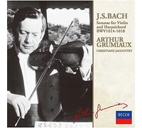 Arthur Grumiaux - Arthur Grumiaux - J.S.Bach:Violin Sonatas Vol.1 [Japan LTD UCCD-9863