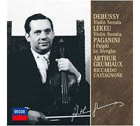 Arthur Grumiaux – Debussy y Lekeu: Sonatas para violín, etc.