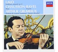 ARTHUR GRUMIAUX, MANUEL ROSENTHAL, ORCHESTRE DES CONCERTS LAMOUREUX ORCHESTRE DES CONCERTES - ãƒ©ãƒ:ã‚¹ãƒšã‚¤ãƒ³交éŸ¿æ›²/ã‚·ãƒ§ãƒ¼ã‚½ãƒ³:詩æ›²/ãƒ©ãƒ´ã‚§ãƒ«:ãƒ„ã‚£ã‚¬ãƒ¼ãƒŒ