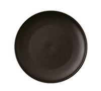 Arthur Krupp Black Clay Plato Llano Negro de Porcelana 26 cm