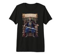 Arthur Rex Britannorum Rey Arturo Trono Gráfico Camiseta Premium
