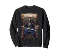 Arthur Rex Britannorum Rey Arturo Trono Gráfico Sudadera