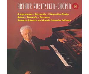 Arthur Rubinstein - Chopin: Fantaisie-Impromptu-4 Impromptus. Barcarol