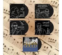 Arthur Rubinstein: Piano Music - Pinchas Zukerman y Daniel Barenboim: Violin and Piano - Stravinsky conducts Stravinsky - Uto Ughi Violin - Glenn Gould: The Goldberg Variations Bach