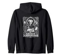 Arthur Schopenhauer El Mundo como lo hará la filosofía Sudadera con Capucha