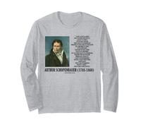 Arthur Schopenhauer Logro Talento Versus Cotización Genio Manga Larga