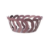 Arti & Mestieri Mambo - Centro de mesa pequeño de diseño, 100% fabricado en Italia, de hierro, diámetro 21 cm, 10,5 cm de altura, morado amatista