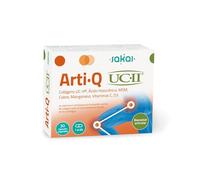 ARTI-Q UC-II® | MOVILIDAD ARTICULAR Y SALUD DEL CARTÍLAGO | Con Colágeno tipo II nativo, MSM, Ácido Hialurónico, Vitaminas C y D3 | 30 cápsulas vegetales - SAKAI