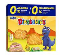 Artiach Dinosaurus 0% Galletas de Cereales, 185g