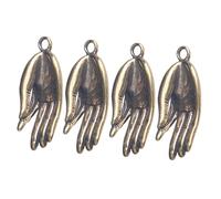 Artibetter 1 Juego Corazón Zen Buddha Hand Keychain Mini Decoración De Mano Colgantes Espirituales Encantos De Colgante Escarabajo Adornos Para El Hogar Cobre Marrón Claro 4 Piezas