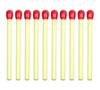 Artibetter 10 Piezas Bolígrafo de Cerillas de Plástico, Corto y Portátil
