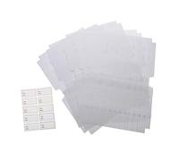 ARTIBETTER 10 Piezas Funda Transparente para Libros y Protección para Libros Escolares y Cuadernos para Escolar y