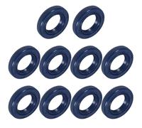 Artibetter 10 Piezas Kit de Sellos de Aceite para Motosierra con Resistencia al Desgaste y Aceite, Material Goma y Pvc, Repuestos para Mantenimiento de Motosierras Eléctricas