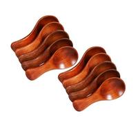 ARTIBETTER 10 piezas Minicucharas de Madera Pequeñas para Especias y Condimentos Cucharas Ligeras para Sal Azúcar Café Té Miel Utensilios de Cocina Portátiles de Madera Natural