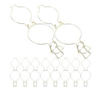 Artibetter 10 Piezas Pestillo de Alambre para Tarro Abrazadera de Alambre para Tarros de Vidrio Metálico Dorado Cierre de Resorte Sellado Excelente Reutilizable y Botes de Almacenamiento