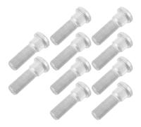 ARTIBETTER 10 Piezas Tornillo de Rueda para Cubo de Automóvil de Acero Plata M12x1.5 con Instalación Fácil y Prevención de Aflojamiento para Vehículos