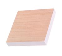 ARTIBETTER 100 Hojas Notas Adhesivas con Diseño de Madera Resistentes y Fáciles de Quitar de Mensajes para Oficina Escuela y para Recordatorios y Diario