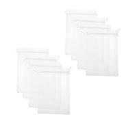 Artibetter 100 Piezas Bolsitas de Organza Color Blanco para Almacenamiento de Dulces Joyería y Decoración de Bodas Cumpleaños y Fiestas