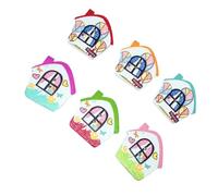 Artibetter 100 piezas Botones Madera Casa Coloridos para Manualidades DIY Costura Decoración Ropa Zapatos Accesorios Creativos