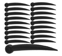 Artibetter 100 Piezas de Accesorios de Picos de Pájaro de Plástico Negro para Manualidades DIY y Exhibiciones, Diseño Realista Resistente y Detalle Mejorado para Peluches y Palomas