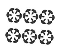 ARTIBETTER 100 Piezas De Ojos para Manualidades Costura De Muñecas Ojos De Peluche Suministros para Hacer Juguetes De Peluche De Plástico Negro