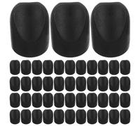 ARTIBETTER 100 Piezas Shape Chair Stability Plug Covers Heavy Duty Folding Chair Repair Caps with Hollow Design Non-marring Round Top Protectors For Metal Folding