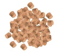 ARTIBETTER 100 piezas Tapones de Corcho Reutilizables Unidades Sellado Hermético para Botellas de Vino Corchos Cónicos de Roble Natural para Preservación Hogar y Restauración