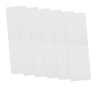 ARTIBETTER 100 piezas Tarjetas Blanco para Notas Portátiles Adaptable para Viajes para Listas Recordatorios y Planeación Diaria Papel Resistente y Fácil de Transportar