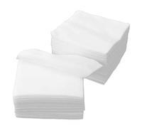 ARTIBETTER 100 Unidades De Gasas No Tejidas Hisopos De Gasa Para El Cuidado De Heridas De La Piel Y Desmaquillantes (Tamaño Plegado: 10 X 10 Cm Tamaño Desplegado: 20 X 20 Cm)