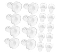 Artibetter 100piezas Partículas De Caucho Anticolisión Protectores Transparentes Protectores Antideslizantes para Muebles Cojines para Mesas De Patio para Mesas De Patio y Muebles De Exterior