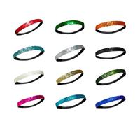 Artibetter 12 Piezas Diadema Pelo Brillante Elástica Niña para Purpurina y de Mujer Cinta Deportiva Tela, Cómoda y Práctica Color Aleatorio para Fiestas de Disfraces y Carnavales