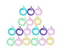 Artibetter 120piezas Anillos Para Tejer y Ganchillo Marcadores De Puntada Coloridos y Bloqueadores De Puntos Varios y Colores Perfectos Para Contar Vueltas y Posición Labores De Punto y Croch