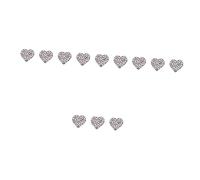 Artibetter 12piezas Correa Decorativa De Silicona Para De Accesorios Brillantes Para Reloj Inteligente Compatible Correas De Silicona Charm Elegante Para Personalizar Tu Estilo