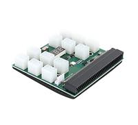 Artibetter 12v Adaptador De Alimentación De Servidor Pin para Minería De Gpu Placa De Conversión De Confiabilidad Automática Caso De Corte De Energía Accesorio Esencial para Entusiastas