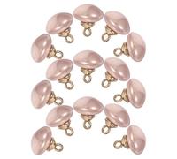 Artibetter 15 Piezas Botones de Costura de Perlas para Manualidades Diseño Elegante y Forma de Cúpula, Fabricados en Plástico y Aleación de Zinc para Chaquetas y Blazers, Ideales