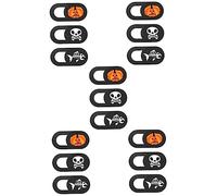 Artibetter 15piezas Webcam Cover De Halloween Diseño Creativo Protector Privacidad para Cámara De Laptop y Tablet Funda Antipeeping para Mantener Tu Vida Privada Segura