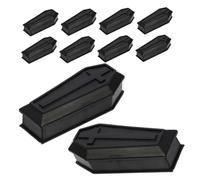 Artibetter 16piezas De Ataúd Falso Mini Cajas De Ataúd Para Halloween Decoración De Dulces Recuerdos De Fiesta Accesorios De Broma Adornos Espeluznantes