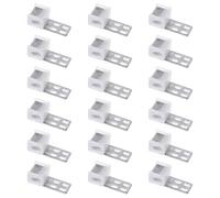Artibetter 18 Clips de Fijación para Muelles de Sofá Hierro y Plástico Antirruido Soporte para Cojines Hundidos Kit de Reparación para Sofás Sillas y Camas Resortes Forma de S