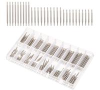 Artibetter 180 Pasadores de Resorte para Correa de Reloj de Acero Inoxidable, Varillas de Enlace de 18 Mm, Kit Profesional de Herramientas para Reparación de Relojes, Accesorio de Relojero