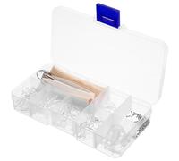 ARTIBETTER 1juego Kit de Almohadillas para Nariz de Gafas Antideslizantes y Cómodas Repuesto Transparente para Puente Nasal Duraderas y Fáciles de Instalar para Corregir Forma y Aliviar