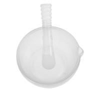 ARTIBETTER 1juego Mortero de Vidrio con Mano Antideslizante y Base Estable para Laboratorio y Cocina Tazón de Molienda Resistente y Versátil para Especias y Muestras Químicas