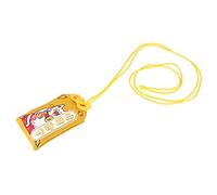 Artibetter 1Pc Amuleto Año Adultos Gato Suerte Único Buena Bolsa Ornamento Educación Colgante Bendición Amarillo Suministros Colgante Encantos Fortuna Coche Éxito Salud