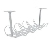 Artibetter 2 Juegos de Soportes para Gestión de Cables Debajo del Escritorio, Estante de Plástico Buena Capacidad de Carga para Organizar Cables y Enchufes