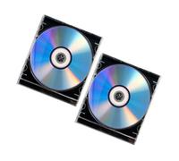 ARTIBETTER 2 Juegos Discos CD Vírgenes Grabables con Caja para Grabación Estable y Capacidad Amplia para Audio y Datos para Almacenamiento y Música