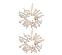 Artibetter 2 Paquetes Piedra Coral Natural Triturada Material Filtro Acuario y Estanque Decorativa para Paisaje Inferior Regulador Ph y Adorno para Tanques de Peces