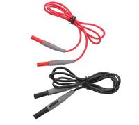 Artibetter 2 Piezas Cables de Prueba para Multímetro Sonda de Punción y Doble Inserción, Flexibles y Portátiles de Aleación y Plástico para Uso Profesional en Cables Eléctricos Automotrices
