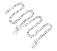 Artibetter 2 Piezas de Cadenas de Metal para Pantalones Estilo Punk y Hip Hop, Diseño Refinado y Pulido, Accesorio Multipropósito para Uso Diario y Varios Estilos